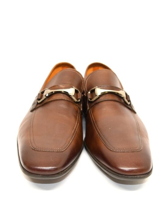 New! Magnanni Tazon Brown Bit Loafers Size 12 M 45 24185 DD150A main image 4